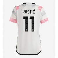 Camisa de time de futebol Juventus Filip Kostic #11 Replicas 2º Equipamento Feminina 2023-24 Manga Curta